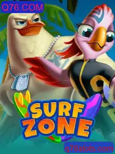 SurfZone: Exuberância e Estratégia nas Ondas Digitais de Q76.COM